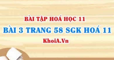 Bài 3 trang 58 SGK Hoá 11: Phân bón hoá học